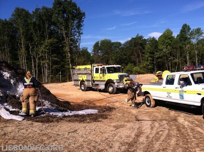 9/15/2016 E42 Assists on Brush Fire in AA County